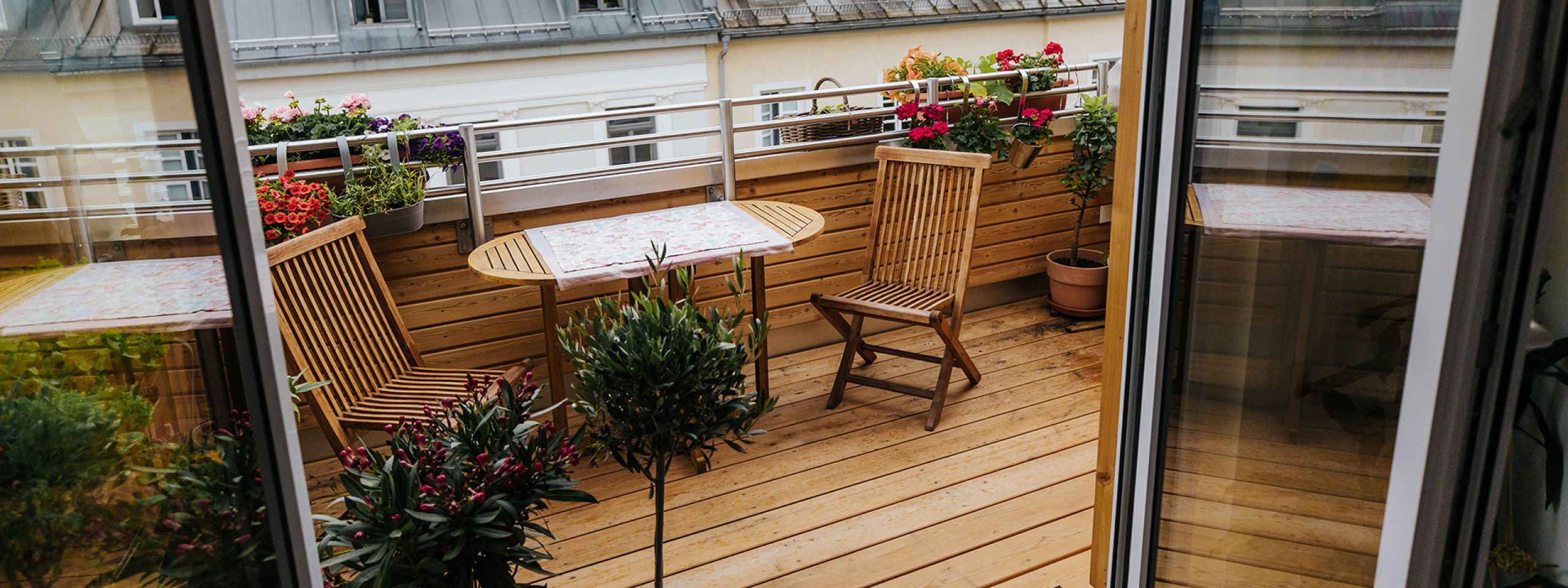 Errichtung einer Dachloggia