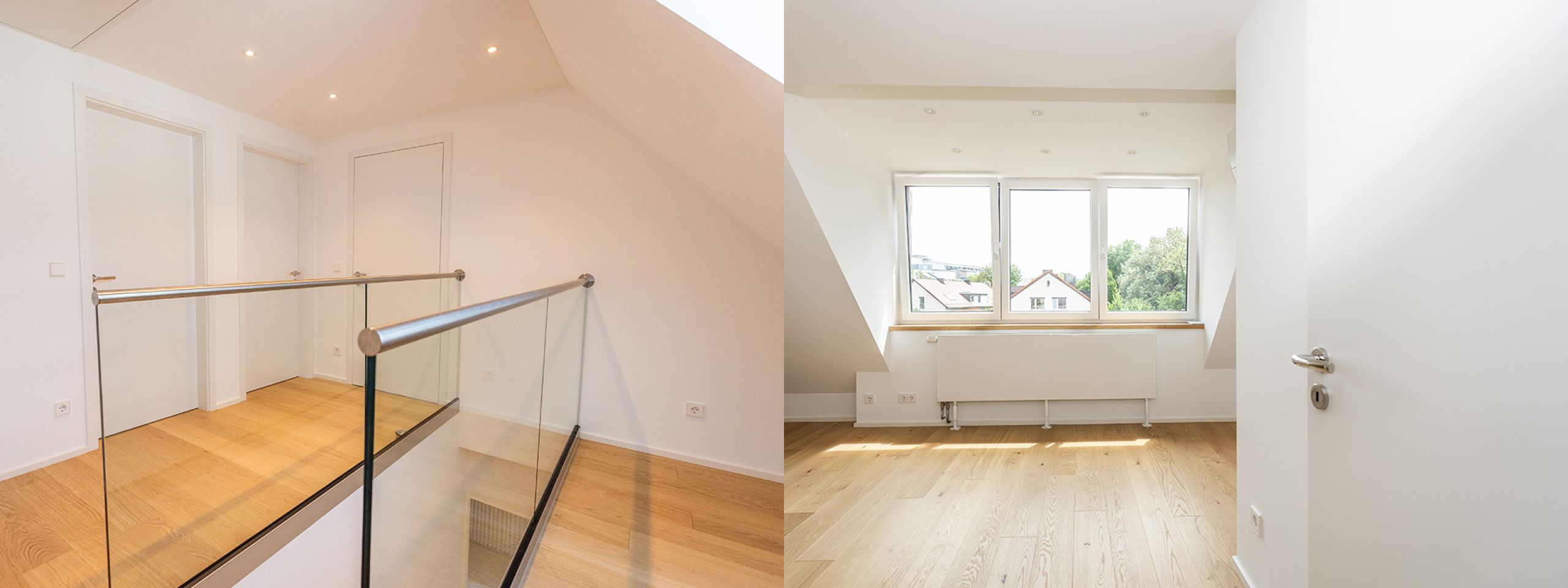 Dachausbau mit Sichtbalken